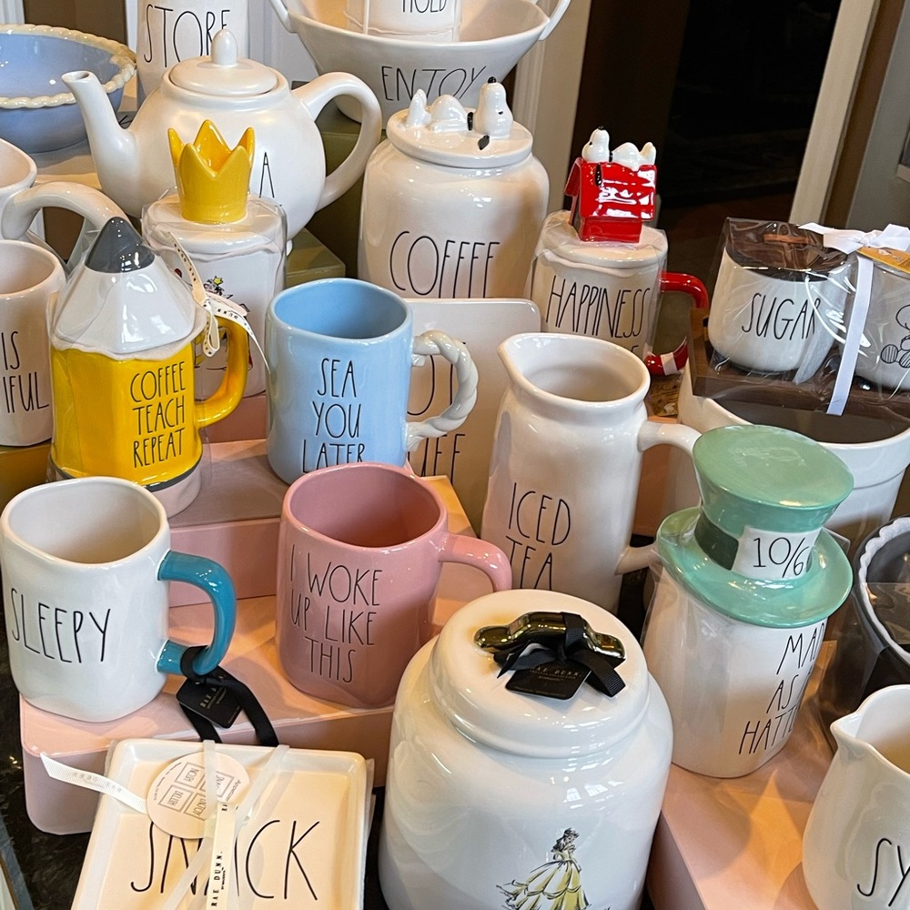 RAE DUNN COMING SOON🙀ALL NEW TEAPOTS, PITCHERS, MUGS, BOWLS CANISTERS & MORE!
